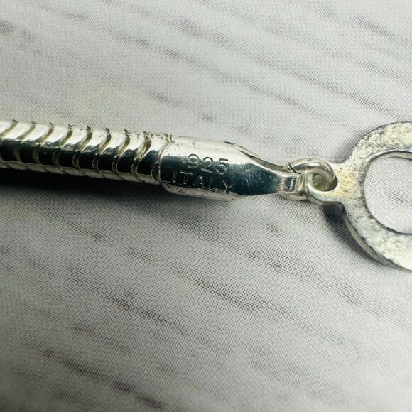 Reflection Beads Sterling Silver Infinity Symbol Bracelet - Picture 4 of 11